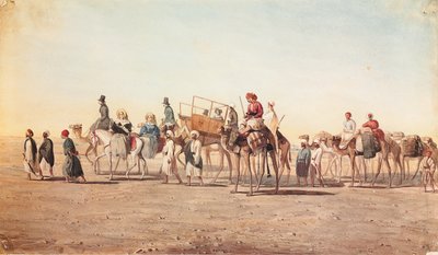 Karavaanimme autiomaassa tekijältä Jean Nicolas Henri de Chacaton