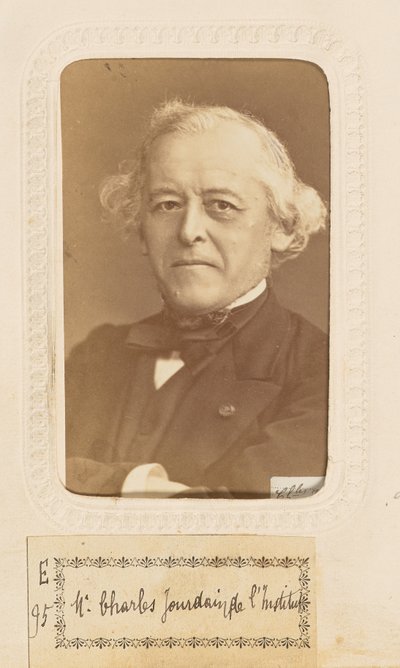 Charles Jourdain, Institut tekijältä Jean Nicolas Truchelut