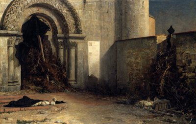 The Interdict, 1875. tekijältä Jean Paul Laurens