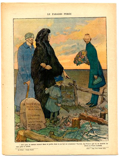 Punainen nauru (Le Rire Rouge), satiirinen väreissä tekijältä Jean Paul Laurens