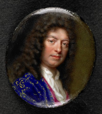 Miehen muotokuva tekijältä Jean Petitot (le vieux) (attributed to)