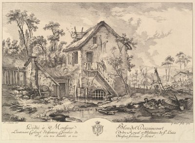 Maisema, 1759. tekijältä Jean Pierre Houel