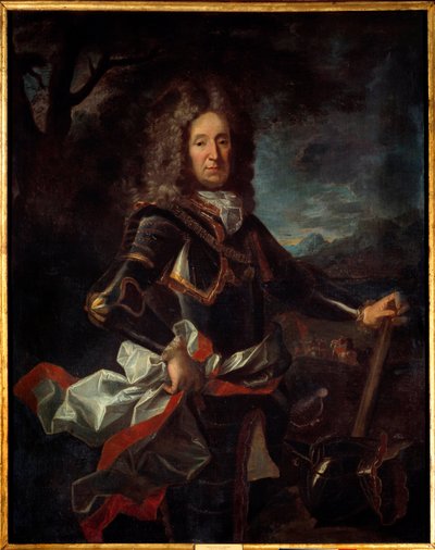 Muotokuva Charles Henri de Lorrainesta, Vaudemontin prinssistä (1649-1723), Charles IV:n pojasta. Jean Rancin (1674-1735) maalaus tekijältä Jean Ranc