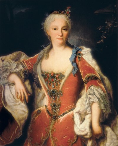 Elisabeth Farnesen muotokuva (Parma, Parma) tekijältä Jean Ranc