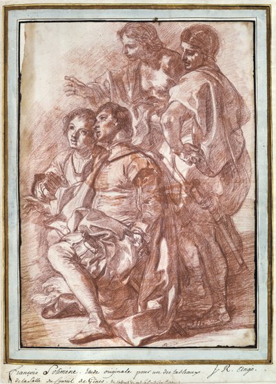 Kristoffer Kolumbus laskeutui Amerikassa, n. 1760-1770 tekijältä Jean Robert Ango
