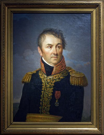 Kenraalimajuri isossa univormussa, n. 1800-15 (öljy kankaalle) tekijältä Jean Sebastien Rouillard