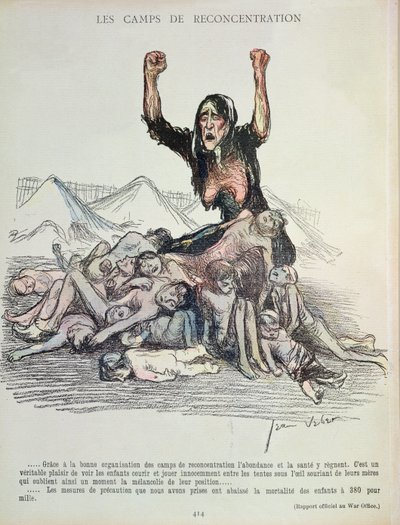 Karikatyyri buurisodasta L