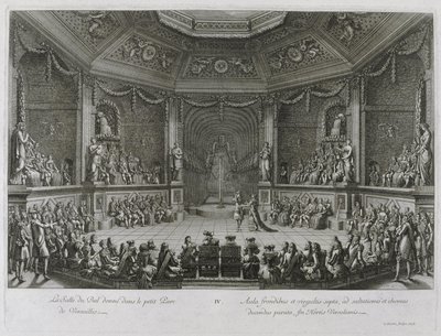 Versaillesin kuninkaallinen viihde, 18. heinäkuuta 1668 tekijältä Jean le Pautre