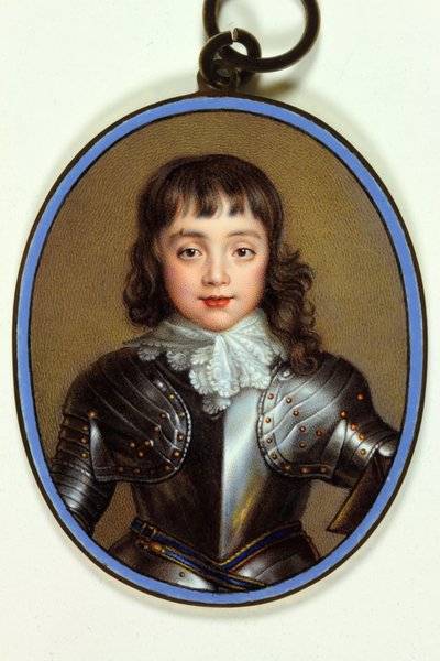 Charles, Walesin prinssi, myöhemmin Charles II tekijältä Jean the Elder Petitot