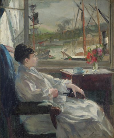 Eva Gonzalesin muotokuva tekijältä Jeanne Guérard-Gonzalès
