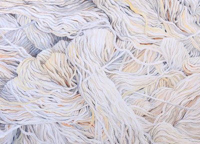 Wool White, 2013 (guassi paperille) tekijältä Jeanne Maze