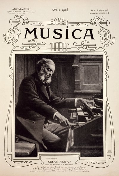 Cesar-Auguste Franck (Liege tekijältä Jeanne Rongier