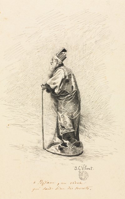 Tutkimus taikurille elokuvassa "Conte de Fée" (Keijun tarina) tekijältä Jehan Georges Vibert