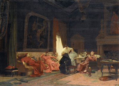 The Missionarys Adventures, n. 1883. tekijältä Jehan Georges Vibert