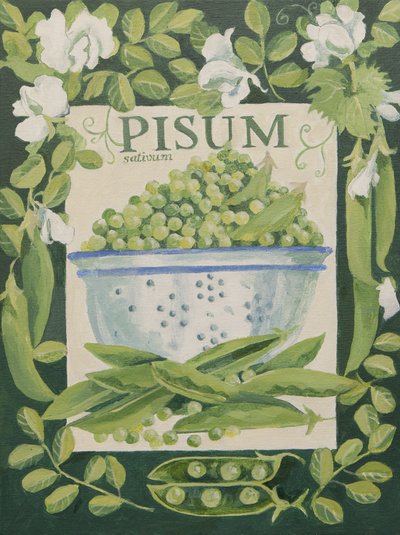 Pisum, Herneet (akryyli) tekijältä Jennifer Abbott
