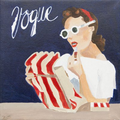 Vogue-kansi (akryyli) tekijältä Jennifer Abbott