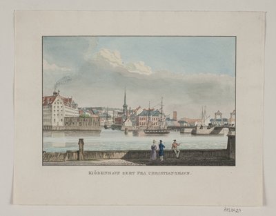 Kööpenhamina Christianshavnista katsottuna tekijältä Jens Holm