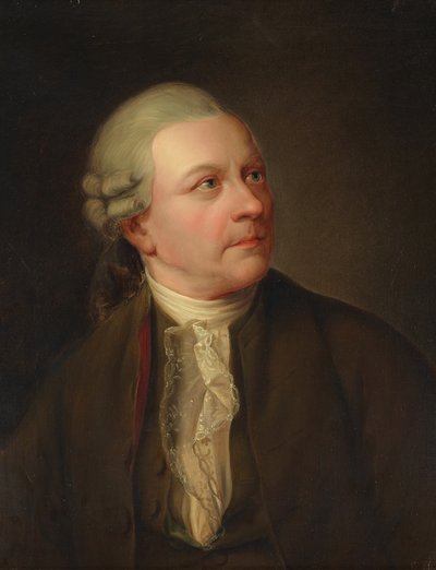Runoilija Friedrich Gottlieb Klopstockin muotokuva tekijältä Jens Juel