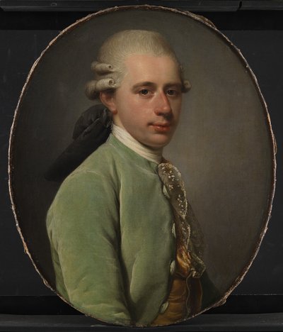 Postin kenraali Frederik Hauch nuorena miehenä tekijältä Jens Juel