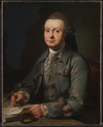 Peder Rahr, kauppias Ribessä tekijältä Jens Juel