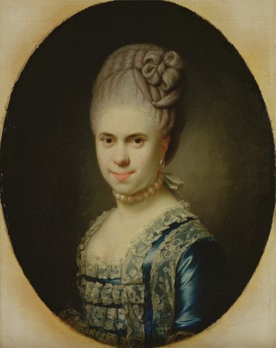Dorothea Maria Lienaun muotokuva, 1772 (katso pari kohdasta 149184) tekijältä Jens Juel