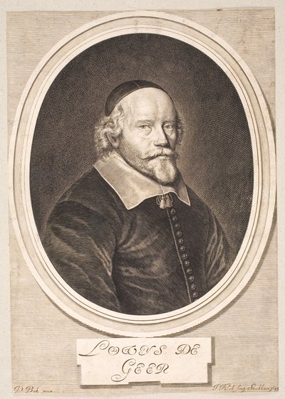 Louis de Geerin muotokuva tekijältä Jeremias Falck