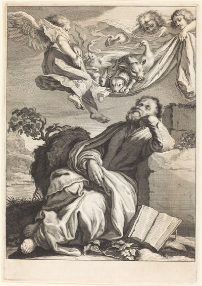 Pyhän Pietarin unelma tekijältä Jeremias Falck after Johann Liss