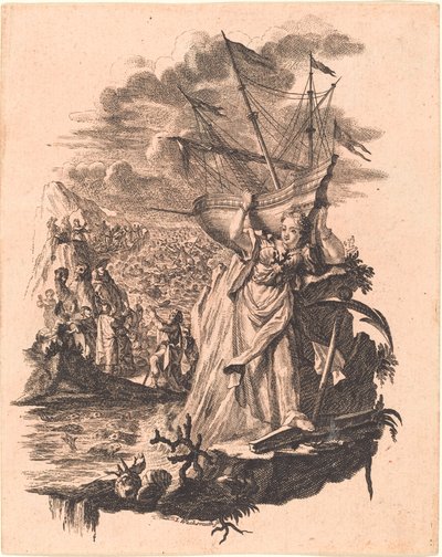 Veden allegoria tekijältä Jeremias Wachsmuth