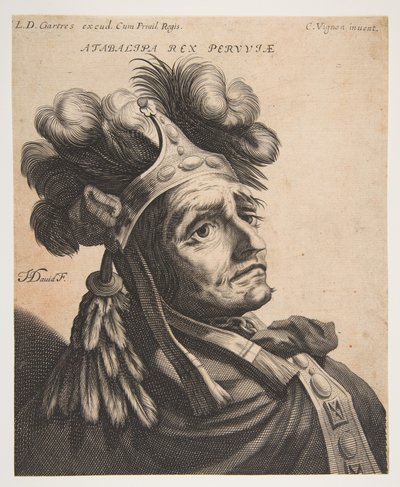StadsrandaAtabalipa, Perun kuningas, n. 1634-37. tekijältä Jerôme David