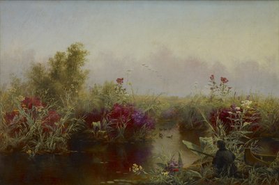 Ankanmetsästys, 1867 tekijältä Jerome Thompson
