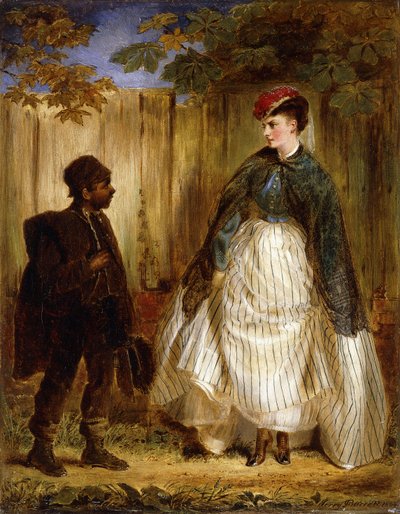 Liian lähellä mukavuutta varten, 1869 tekijältä Jerry Barrett