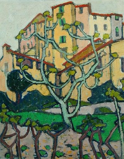 Näkymä Les Bauxille tekijältä Jessica Stewart Dismorr