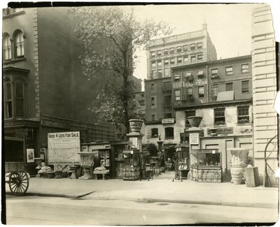 28th St Broadwayn ja Fifth Avenuen välillä, n. 1905-1918 (gelatiinihopea valokuva) tekijältä Jessie Tarbox Beals