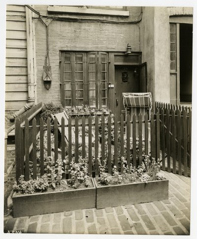 75 Bedford St "kapein talo", Greenwich Village, New York, USA tekijältä Jessie Tarbox Beals