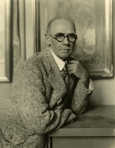 Colin Campbell Cooperin taiteilija, n. 1905-1931 (gelatiinihopea valokuva) tekijältä Jessie Tarbox Beals