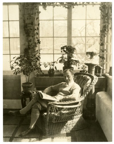 Ernest Truex, n. 1905-1940 (gelatiinihopea valokuva) tekijältä Jessie Tarbox Beals