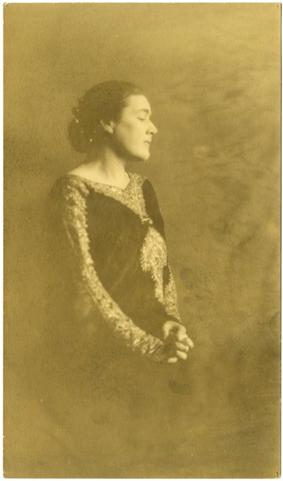 Fanny Hurst, c.1909-20 (foto de plata gelatina) finlandès tekijältä Jessie Tarbox Beals