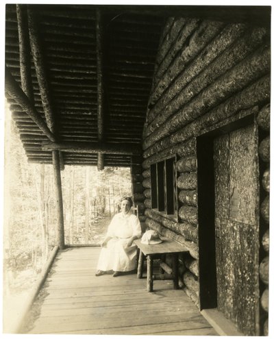 rouva Edward MacDowell Marian Griswold (Nevins) MacDowell, Peterborough NH, McDowell MacDowell Colony tekijältä Jessie Tarbox Beals