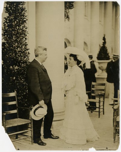 Rouva Norman Mack, Gov Odell, St Louis Exposition 1903 tekijältä Jessie Tarbox Beals