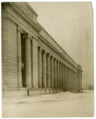 Museum of Fine Arts, Boston, USA, n. 1902-1910 (gelatiinihopea valokuva) tekijältä Jessie Tarbox Beals