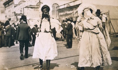 New Orleans, Mardi Gras, n. 1905 tekijältä Jessie Tarbox Beals