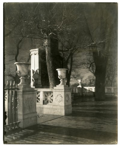 Shaw Memorial yöllä, Boston, Mass, USA, n. 1902-1910 (gelatiinihopea valokuva) tekijältä Jessie Tarbox Beals