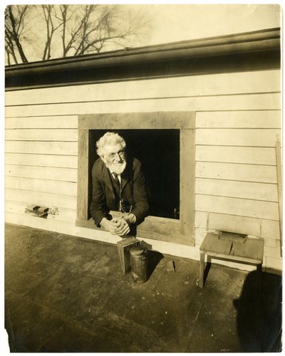 Setä Chauncey Messenger, n. 1905-09 (gelatiinihopea valokuva) tekijältä Jessie Tarbox Beals