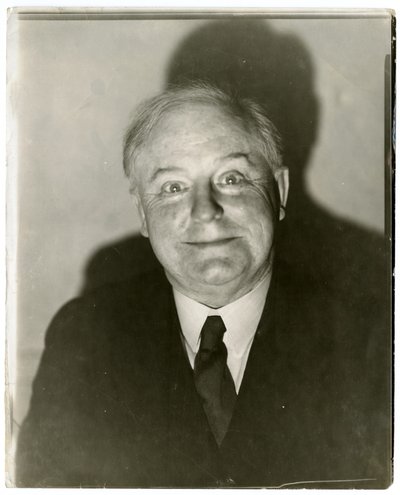 Julkaisematon muotokuva William Allen Whitesta, n. 1905-28 (gelatiinihopea valokuva) tekijältä Jessie Tarbox Beals