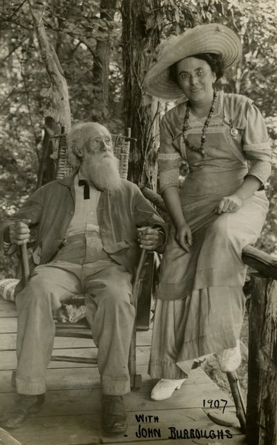 John Burroughsin kanssa 1907 tekijältä Jessie Tarbox Beals