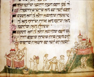 Katkelma Machazorin sivusta: rukouskirja hepreaksi tekijältä Jewish School