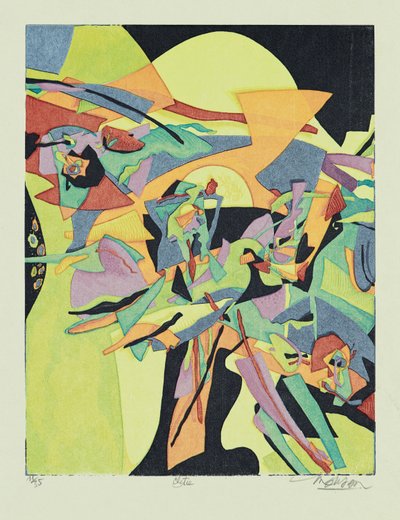 Clytie, 2013 (puupiirros) tekijältä Jim Monson