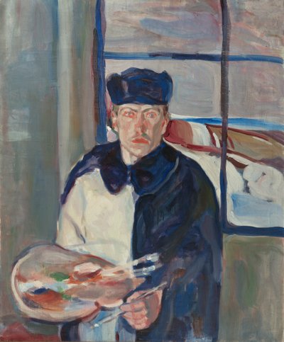 Talvinen omakuva, 1910-11 tekijältä Jindrich Prucha