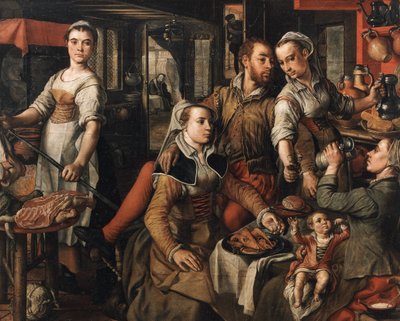 Allegoria huolimattomuudesta Allegoria huolimattomuudesta, 1563. tekijältä Joachim Beuckelaer