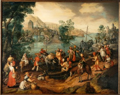 Lento Egyptiin, 1563. tekijältä Joachim Beuckelaer